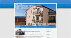 Desktop Screenshot of grbavac-apartmani.com