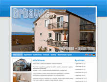 Tablet Screenshot of grbavac-apartmani.com